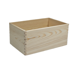 Box drewniany 30x20x13
